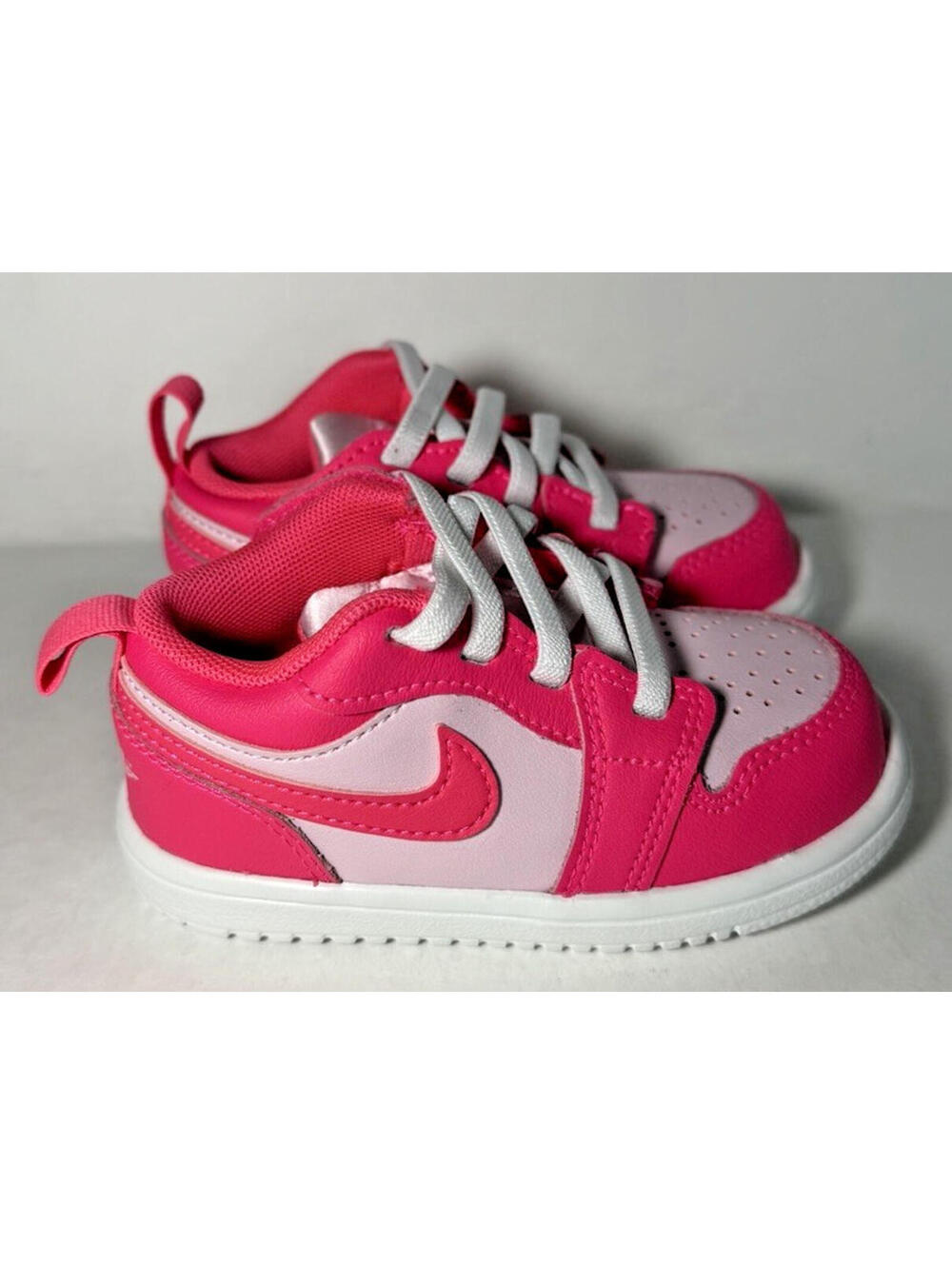 NIKE Air Jordan 1 Low Alt Toddler Pink Foam/Hyper Pink Shoes